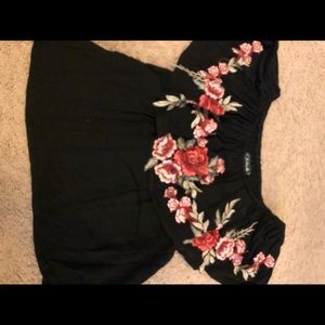 Off shoulder shirt